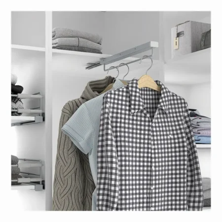 Porte cintres coulissant