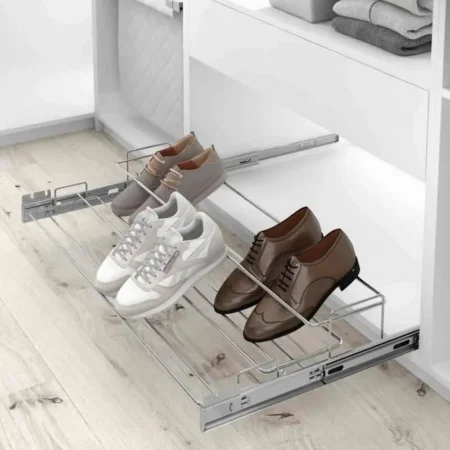 Porte chaussures coulissant