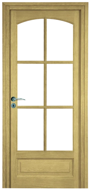 porte d'intérieur carreaux blanchi