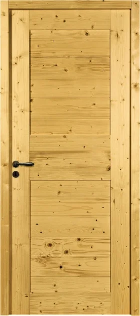 porte d'intérieur en bois sapin miel