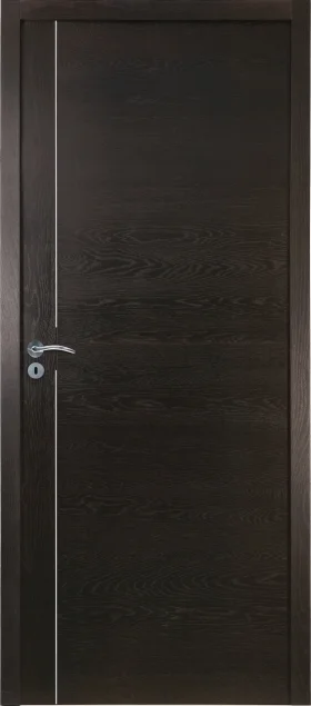 porte d'intérieur bois noir