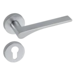 Poignée Bally clé L chromé satiné