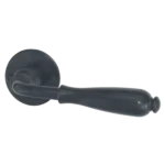 Poignée Paris fer noir patiné bec de canne