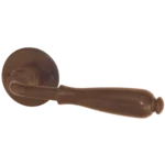 Poignée Paris fer rouillé ciré bec de canne