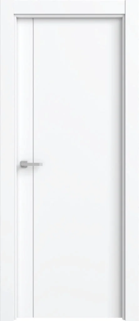 porte d'intérieur sur mesure blanche