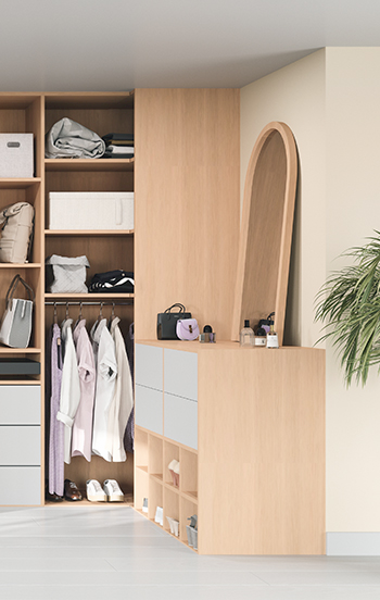 dressing sur mesure en angle