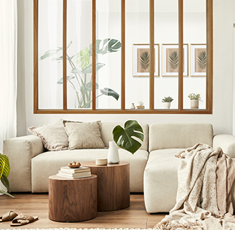 verrière en bois sur mesure